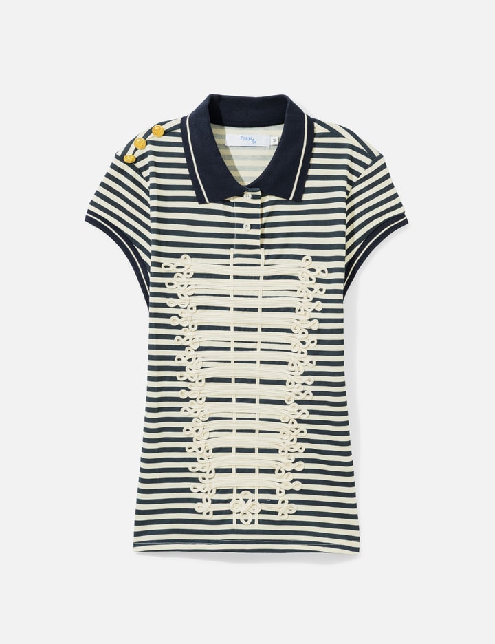 Praying Harbor Stripe Women's Top