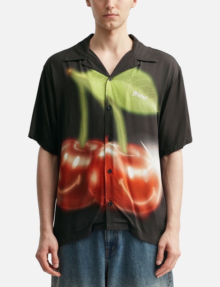 Smiley Cherries Ss Button-up Placeholder Image