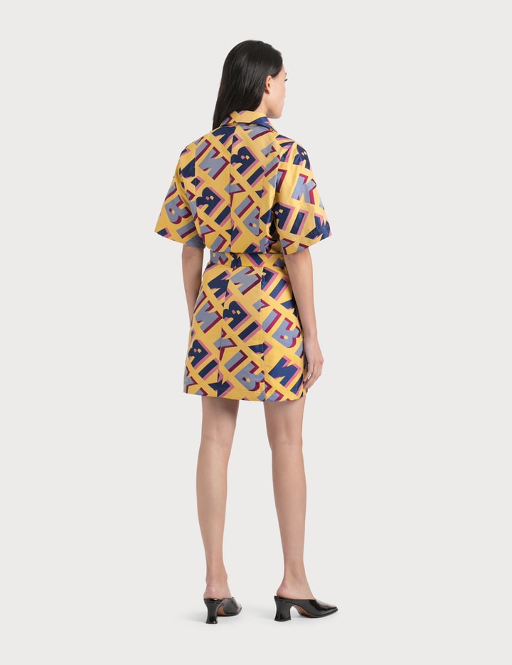 Typo Jacquard Shirt Dress Placeholder Image