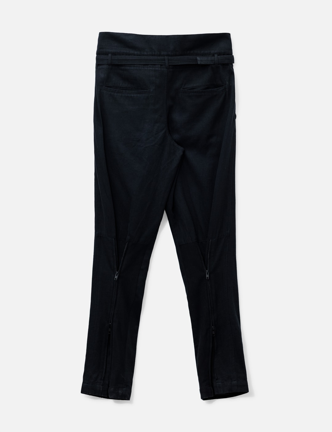 Drawstring Pants With Zipper view 7