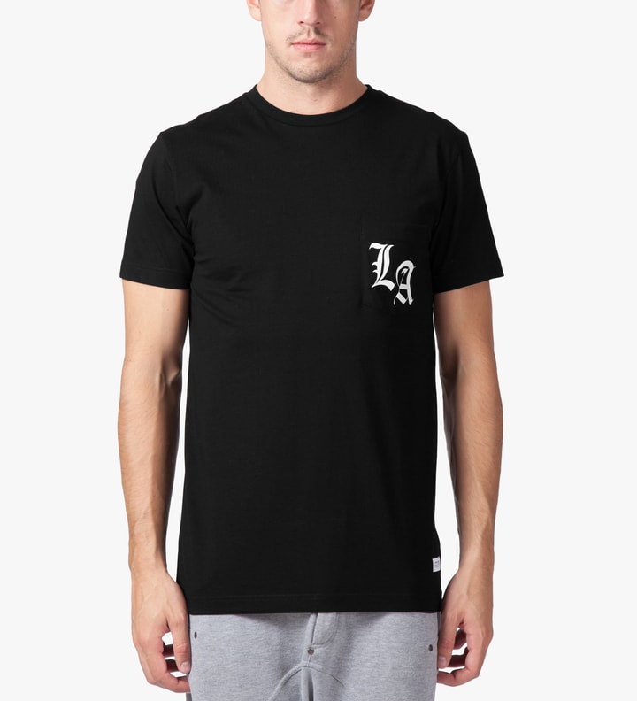 Black LA Pocket T-Shirt Placeholder Image