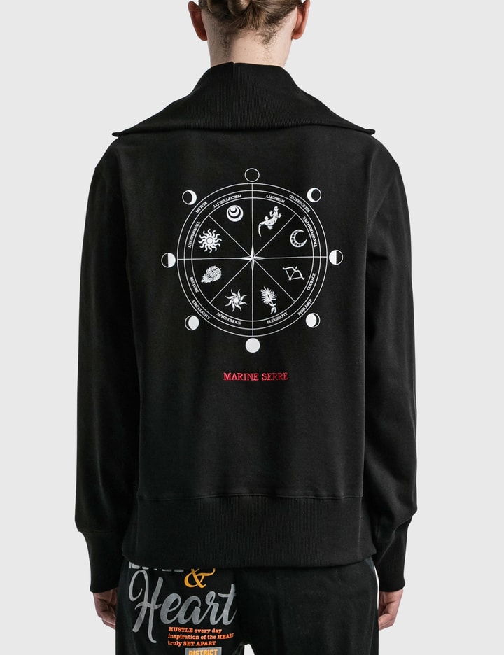 Ecofuturist Printed Half-zip Sweatshirt Placeholder Image