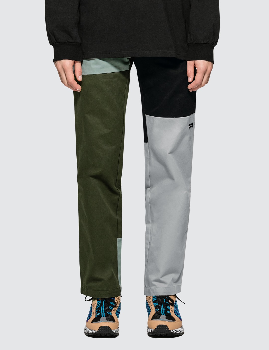 thisisneverthat Khaki Printed Carpenter Trousers thisisneverthat