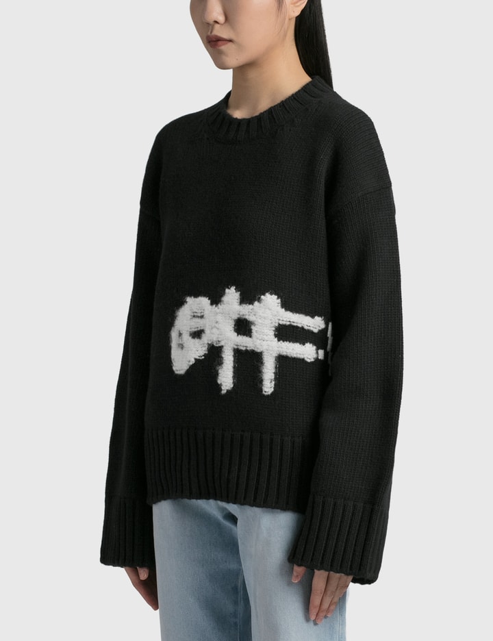 Logo Intarsia Crewneck Sweater Placeholder Image