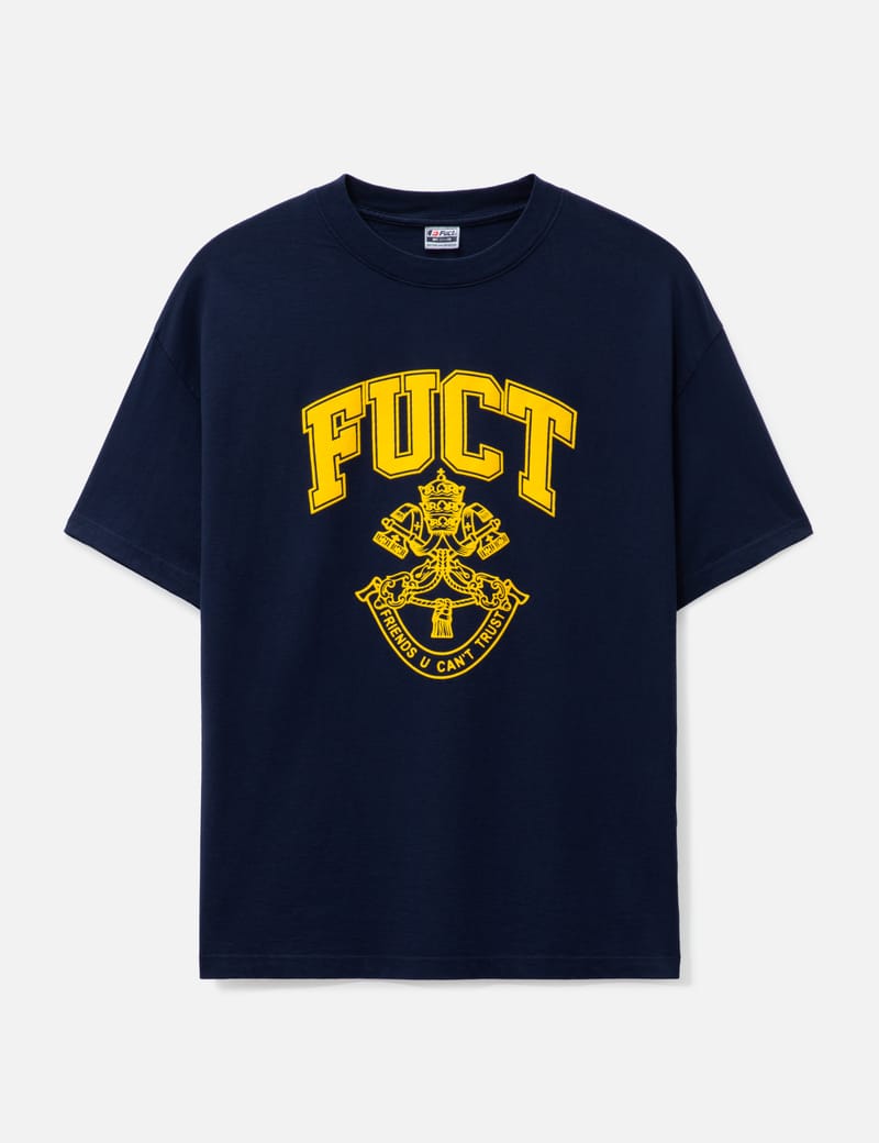 FUCT - Vatican Academy T-shirt | HBX - Globally Curated Fashion and  Lifestyle by Hypebeast