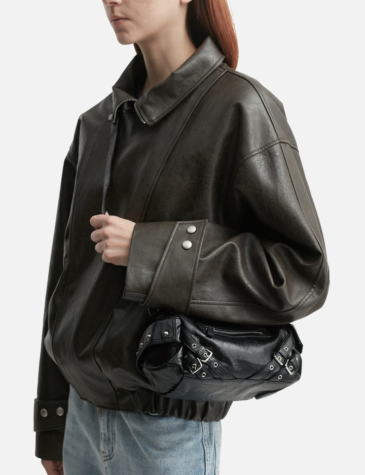 Stud Pocket Bag In Black Placeholder Image