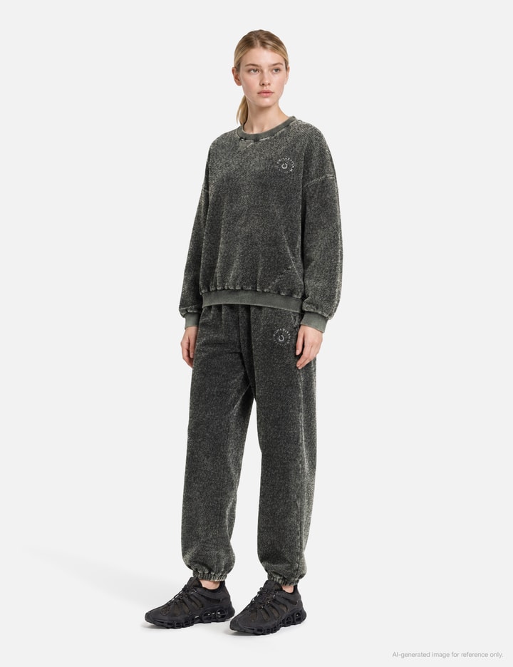 NÒMARHYTHM TEXTILE Hand Dye Reverse Twist Sweatshirt