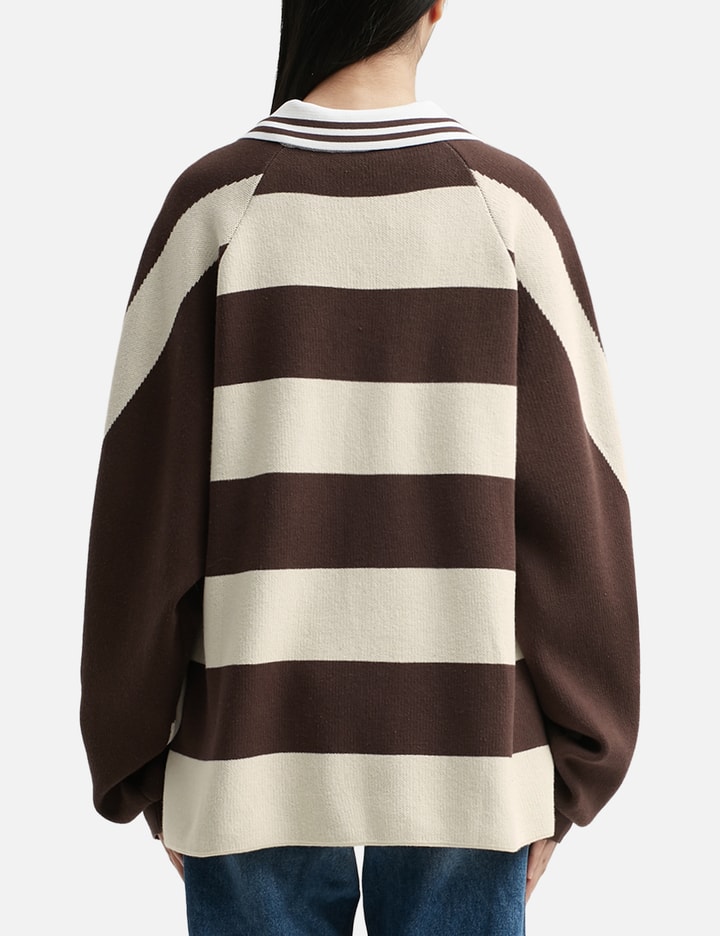 KNIT RUGBY TOP Placeholder Image