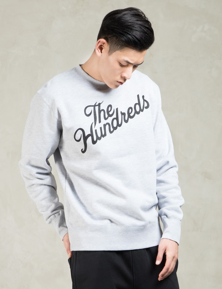 Grey Forever Slant Crewneck Placeholder Image