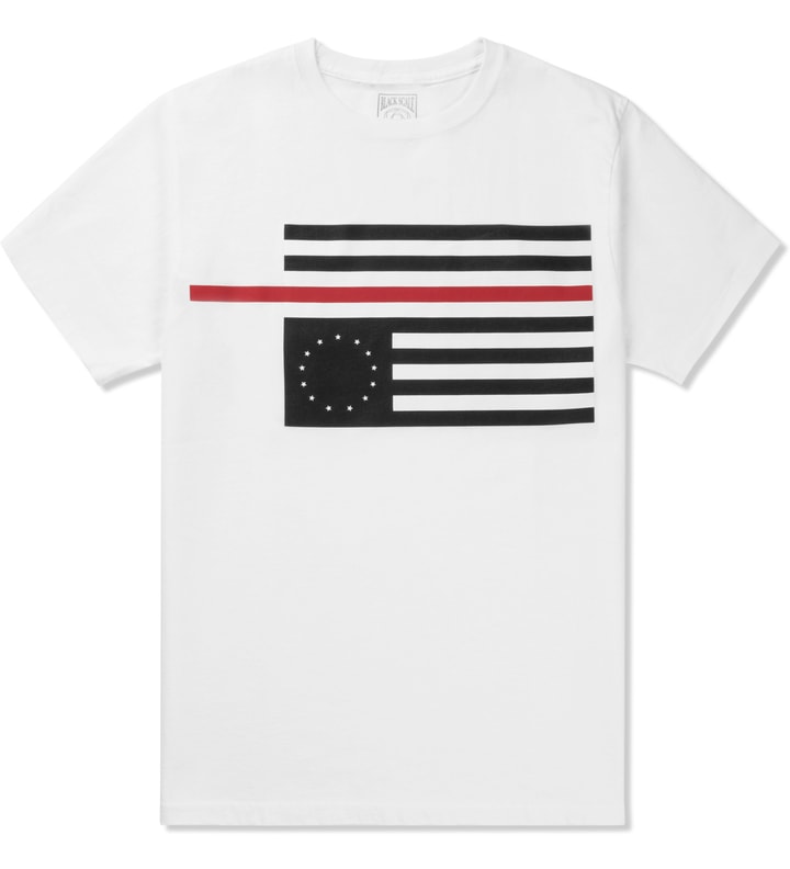 White Rebel Red Flag T-Shirt Placeholder Image