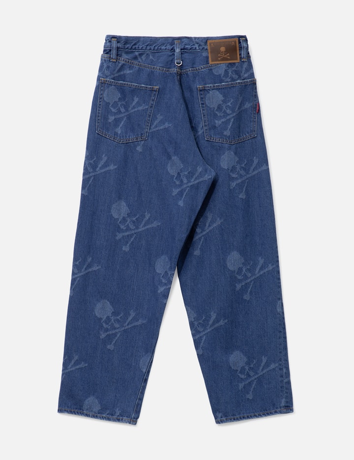 Monogram Wide Denim Pants Placeholder Image