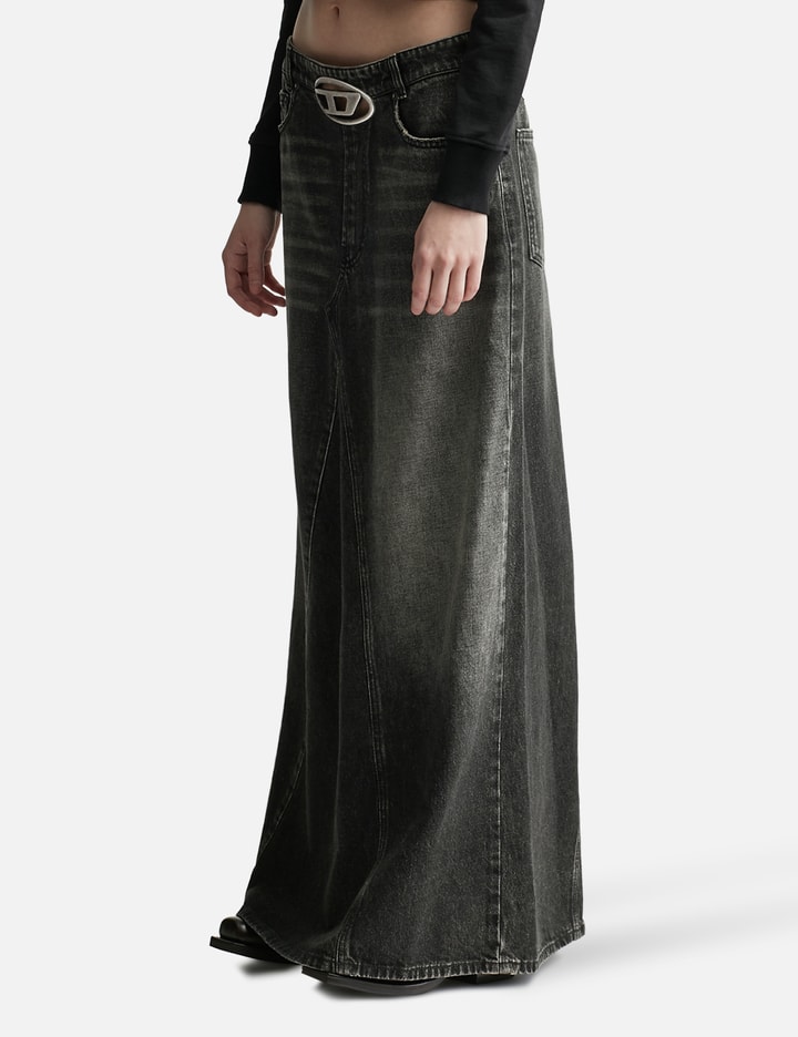 De-pago-S3 Long Denim Skirt Placeholder Image