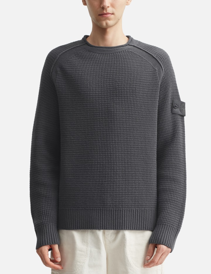 Ghost Waffle Knit RWS Wool Placeholder Image