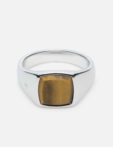 Tom Wood Kay Ring Tiger Eye
