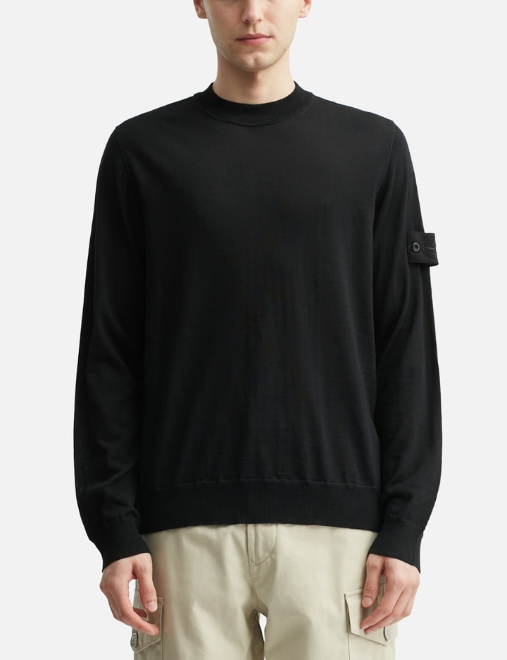 Stone Island Light Rws Pure Wool Sweater
