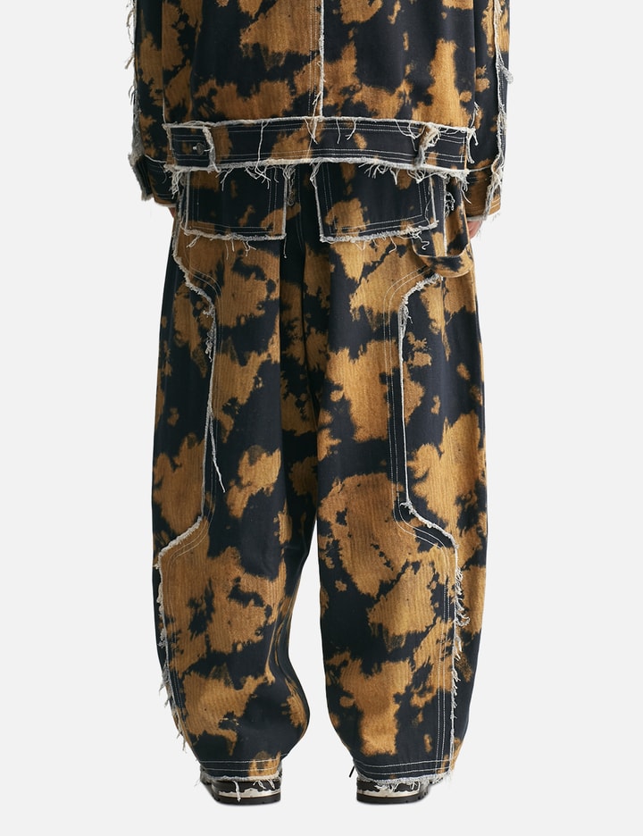 Bleached Effect Raw Edge Balloon Jeans Placeholder Image