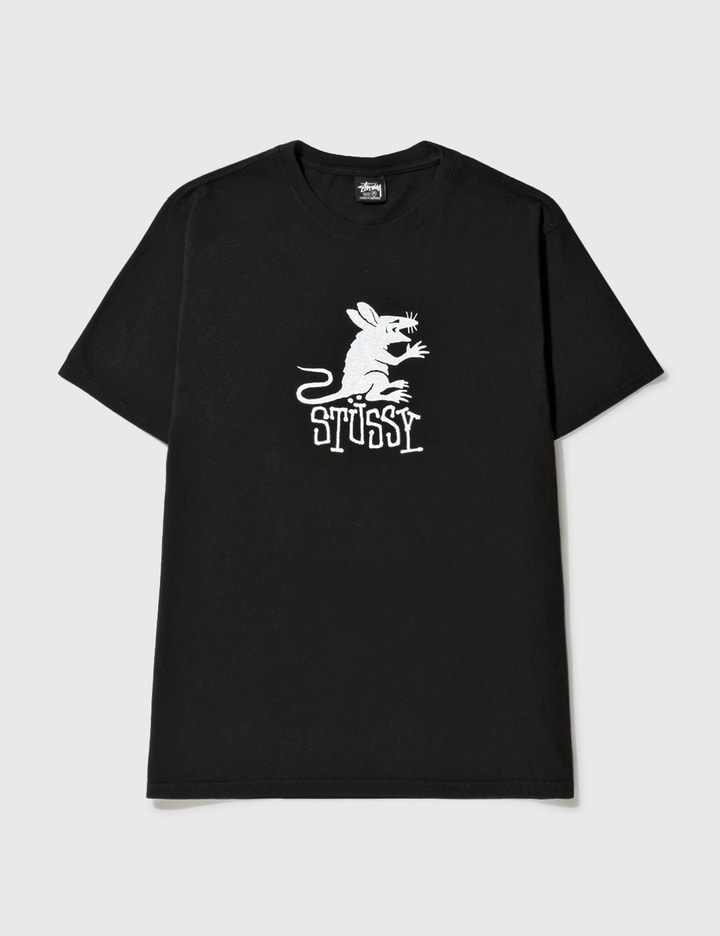 Stussy Rat Pigment Dyed T-shirt In Black