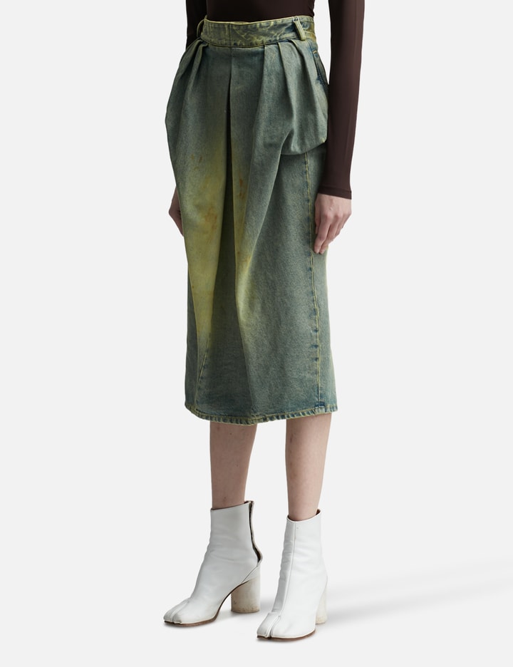 Knee Length Denim Skirt Placeholder Image