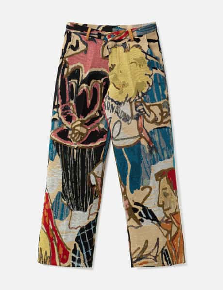 Jaquarded Boy Who Jumped The Moon Pants view 6