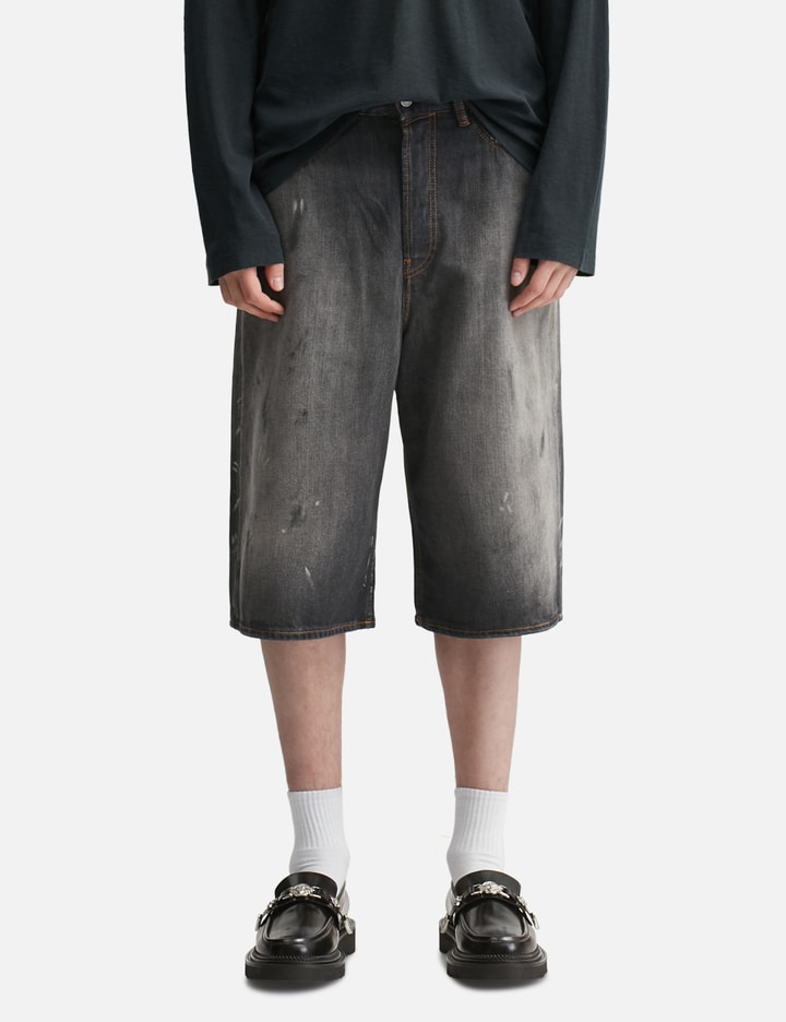 아크네 스튜디오 Denim Shorts Loose Fit