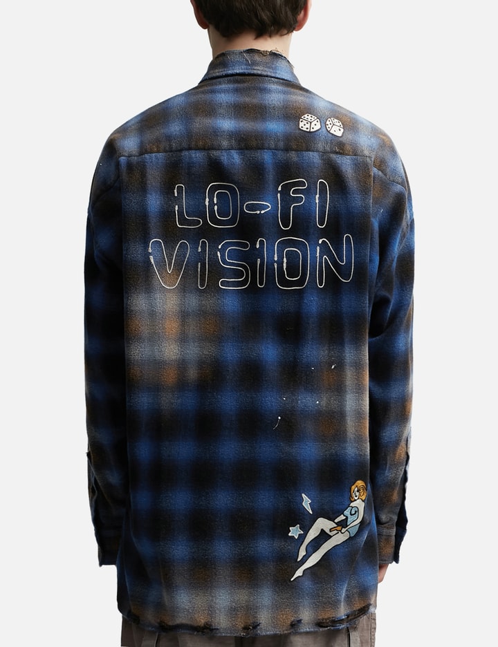 Distressed Check Shirt Placeholder Image