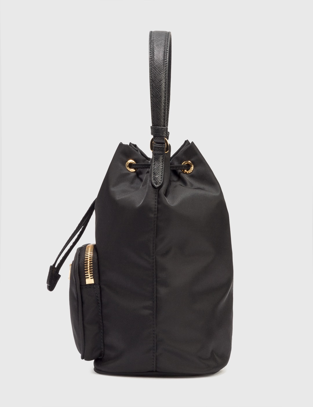 Prada - Duet Re-nylon Bucket Bag | HBX - Globally Curated Fashion and  Lifestyle by Hypebeast