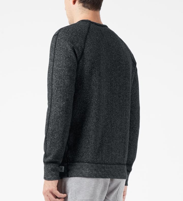 Black/Natural RC-3207-16 Tiger Fleece L/S Crewneck Sweater Placeholder Image