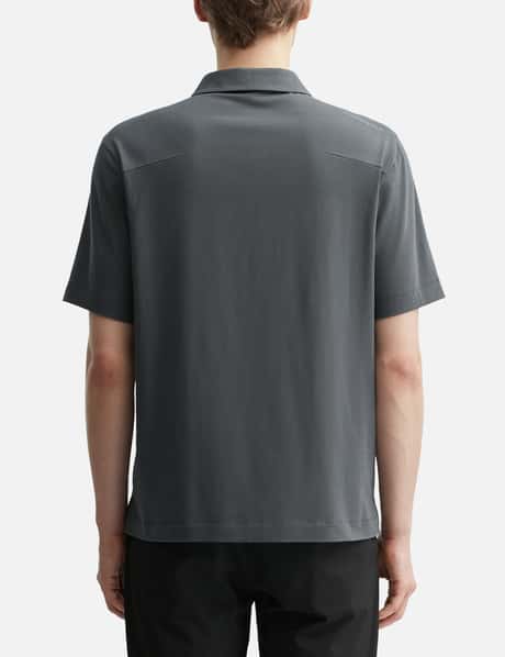 X POST ARCHIVE FACTION (PAF) Half Zip-Up Polo T-Shirts view 17