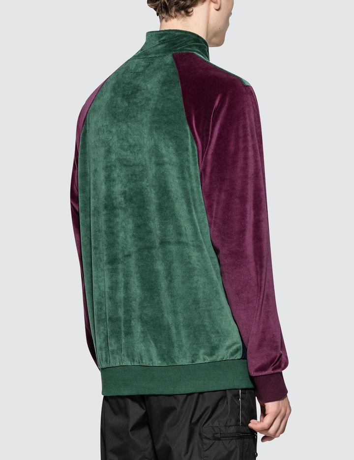 Velour Paneled Track Jacket Placeholder Image