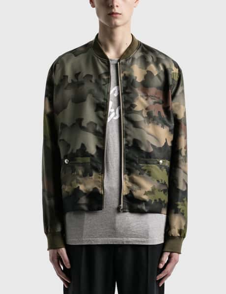 Maison Kitsuné - Zipped Teddy Jacket | HBX - Globally Curated 