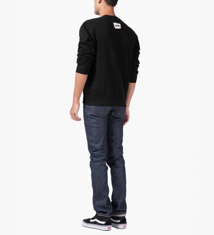 Black Lux Cone Crewneck Sweater Placeholder Image