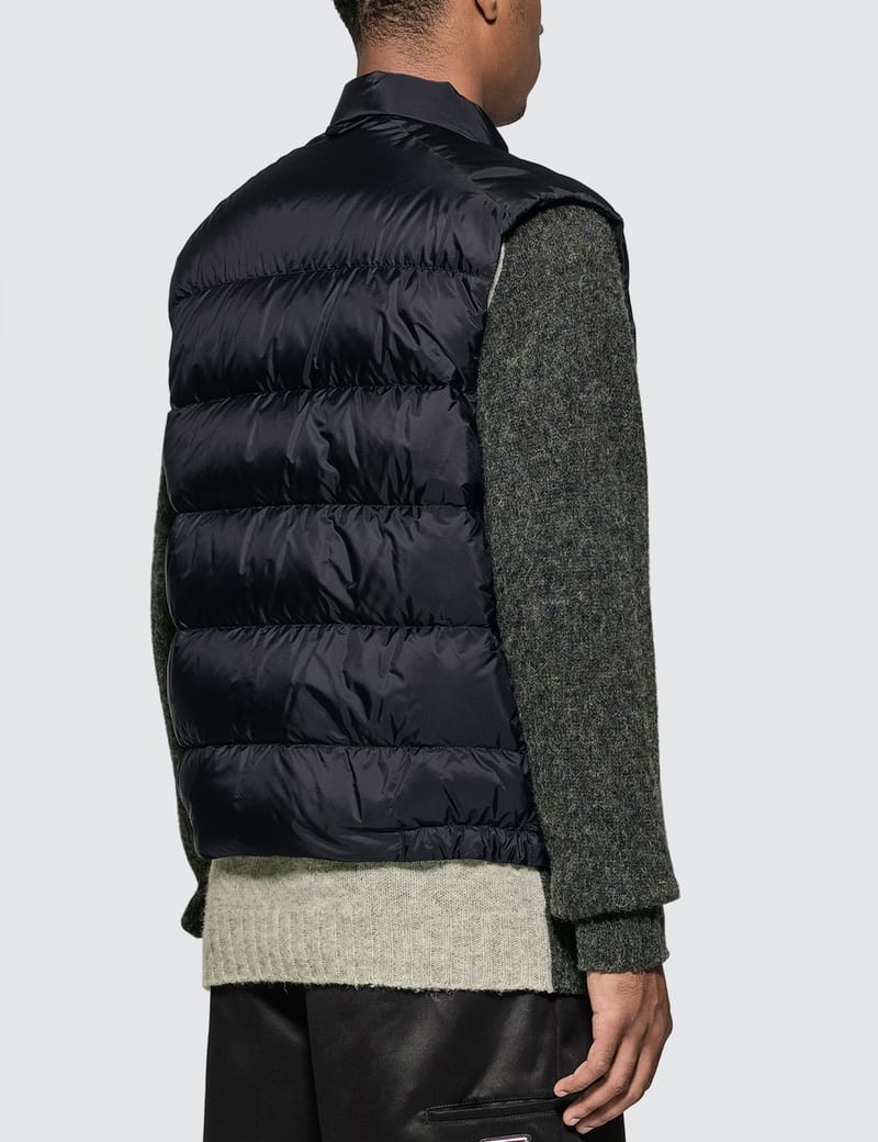 prada down gilet