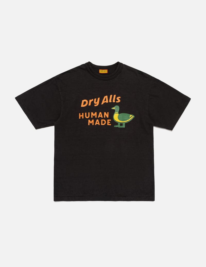 HUMAN MADE ヒューマンメイド 半袖 Tシャツ フクロウ ブラック M 中古 HUMAN ヒューマンメイド - #04 グラフィック 日本製クラシックスラブ素材の胸