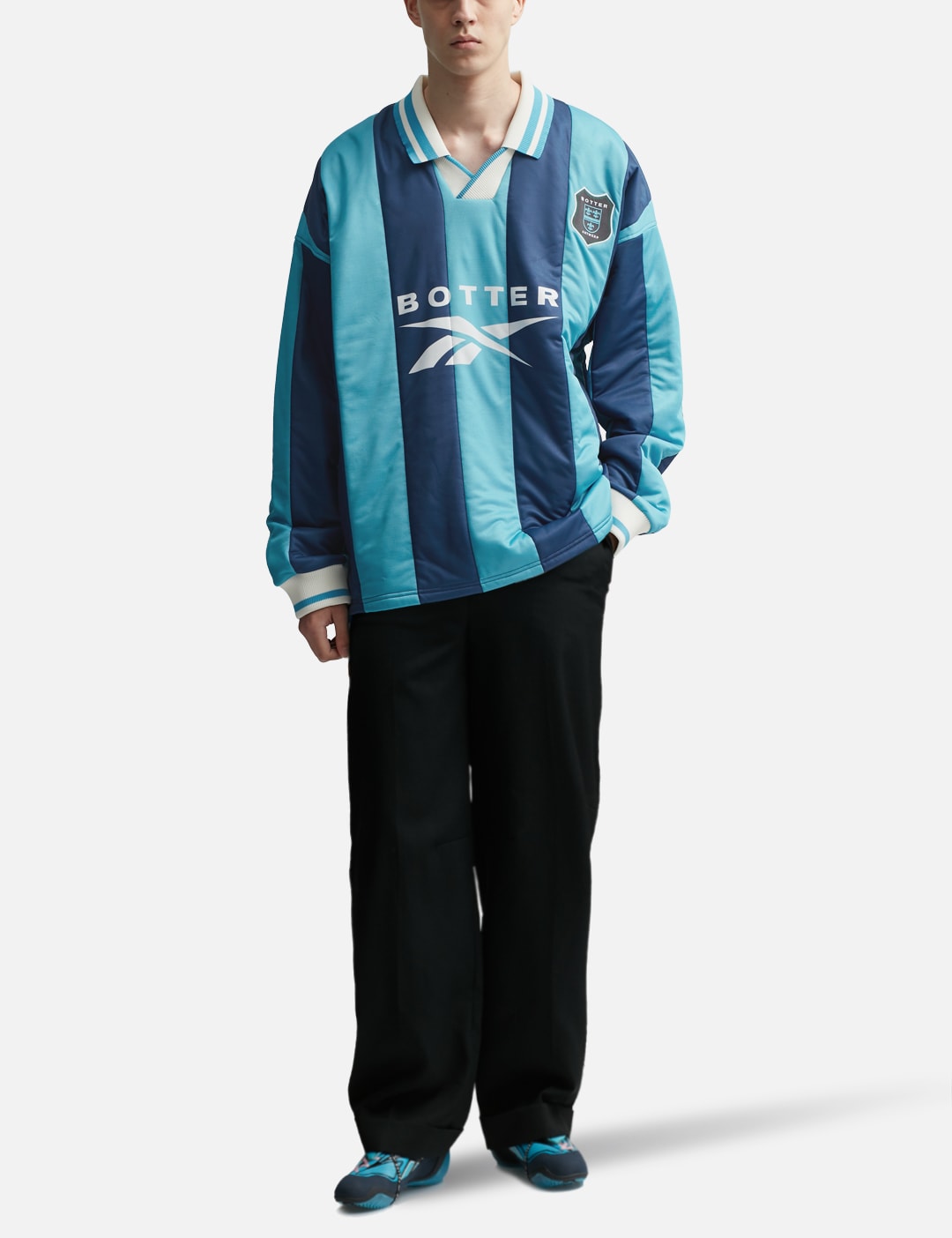 X Botter Padded Long Sleeve Polo view 20