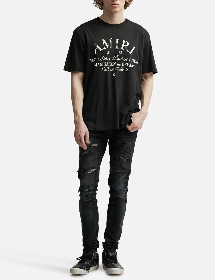 AMIRI 디스트레스 아츠 디스트릭트 티셔츠 Placeholder Image