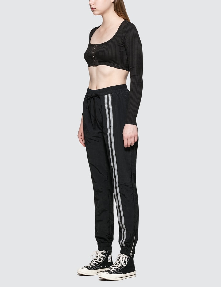 Nylon Trackpants Silver Single Font Placeholder Image