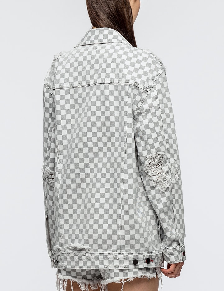 Daze With Checkerboard Print Jacket Placeholder Image