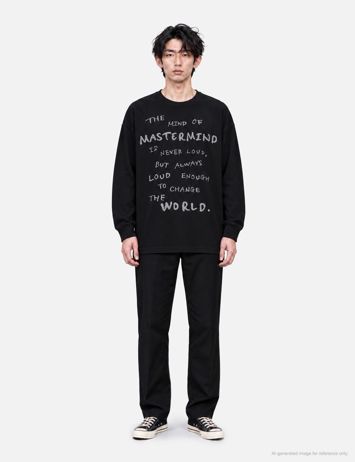 Mastermind World Boxy Decorated LS Tee