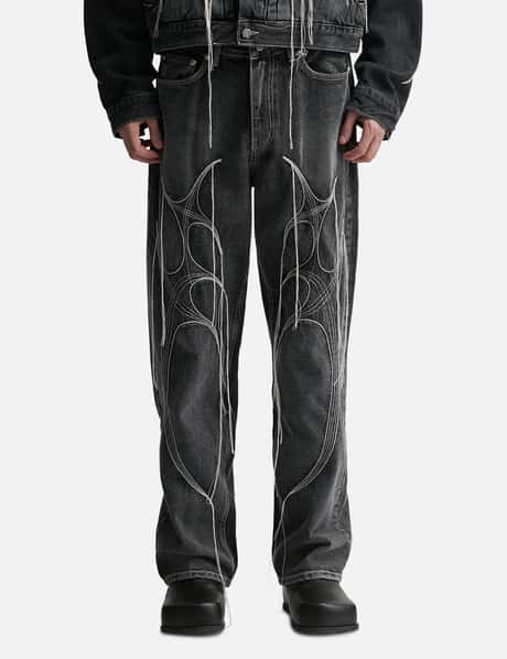 THUG CLUB - Tribal Tree Denim Pants | HBX - Globally Curated  