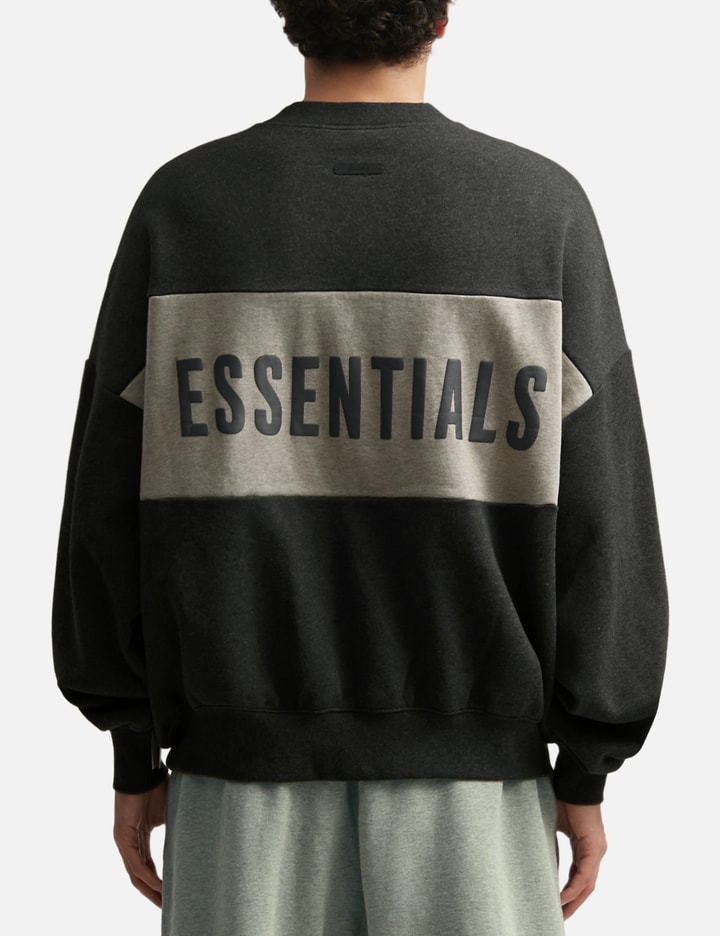 Fear of God Essentials Cropped Relaxed Panelled Sweatshirt