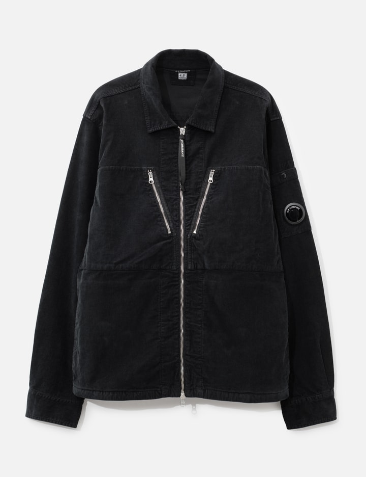 C.P. Company Corduroy Lens Zipped Overshirt