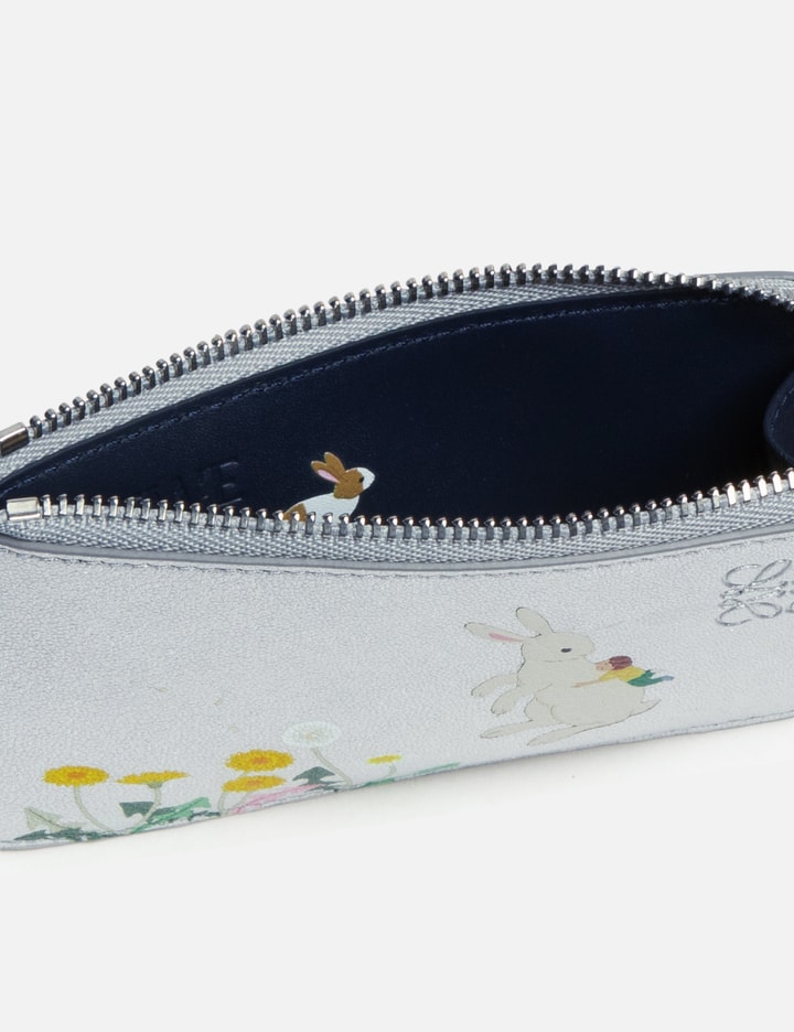 Loewe Bunnies Coin Cardholder In Silver