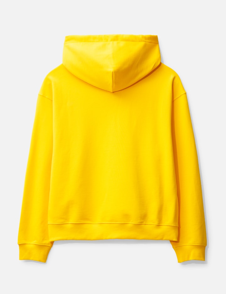 Shop Sky High Farm Workwear Construction Graphic Logo Hoodie In Yellow