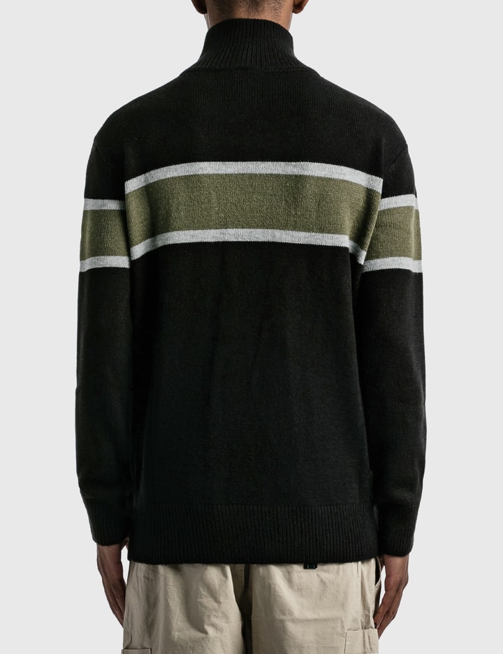 SIDE LOGO 3 BUTTON MOCK NECK SWEATSHIRT Placeholder Image