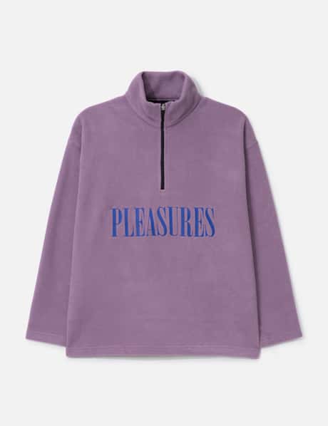 Pleasures Onyx Half Zip Polar Fleece