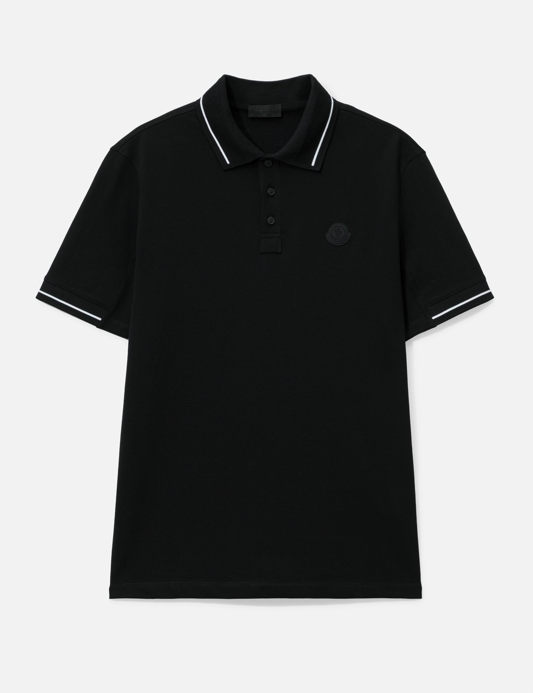 Logo Patch Cotton Polo Shirt view 7