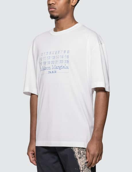 Maison Margiela - Numbers Logo T-shirt | HBX - Globally Curated 