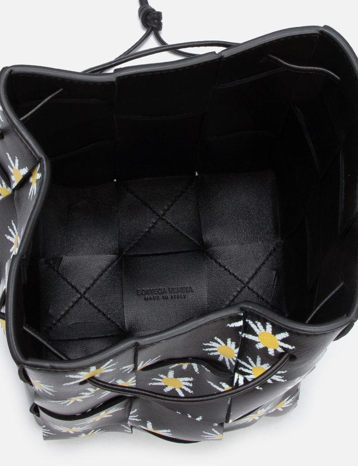 Bottega Veneta Small Cassette Cross-body Bucket In Black