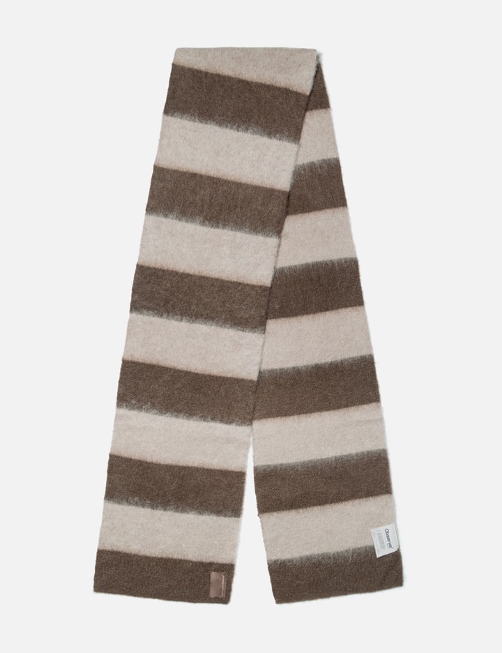 Wool Mohair Striped Scarf Placeholder Image