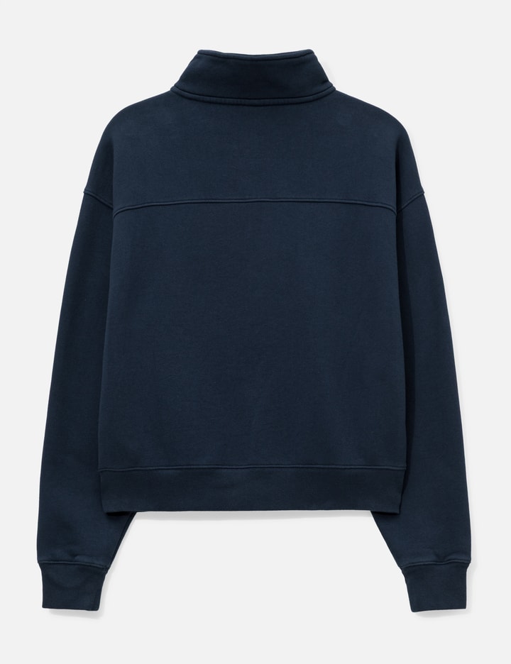 Sporty & Rich NY Crest Embroidered Quarter Zip